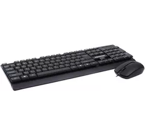 Комплект провідний Maxxter USB Black (KMS-CM-01-UA) Комплект провідний Maxxter USB Black (KMS-CM-01-UA)