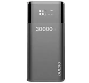 Повербанк УМБ Dudao K1Max 30000mAh with built-in cables black  (6970379617618) Повербанк УМБ Dudao K1Max 30000mAh with built-in cables black  (6970379617618)